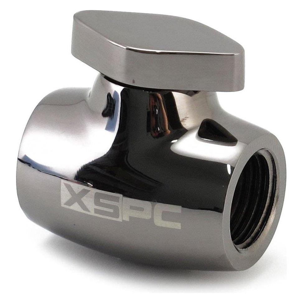 XSPC ANZ Kugelhahn - Schwarzchrom (XS-BALV-BLK)