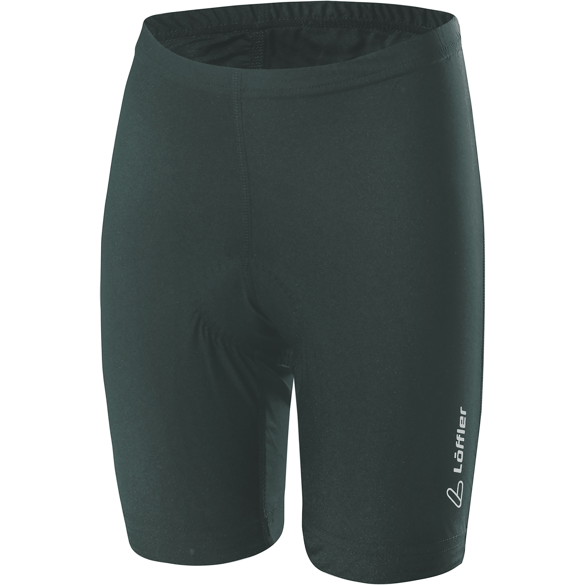 Löffler Radhose kurz Kinder Fahrradhose gruen Größe 128 Gravel | Mountainbike Elastisch