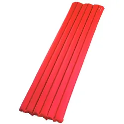 Easy Camp Hexa Luftmatratze mit integrierter Fußpumpe 185 x 45 cm rot