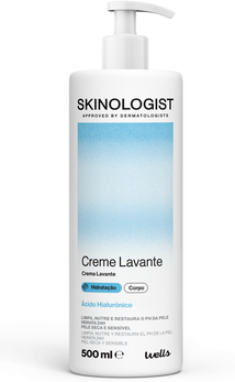 Skinologist Wells Creme Lavante Pele Seca e Sensível 500 ml