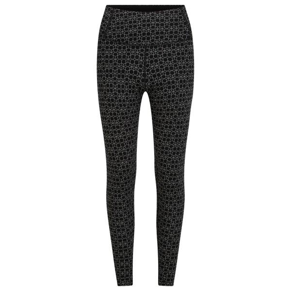Icebreaker - Women's Merino 260 Oasis Leggings Alpine Geo - Merinounterwäsche Gr L schwarz