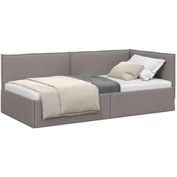 vidaXL, Bett, Eckbettgestell (90 x 190 cm)
