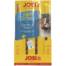 JosiCat Meat Sticks Lachs & Forelle 20x35 g