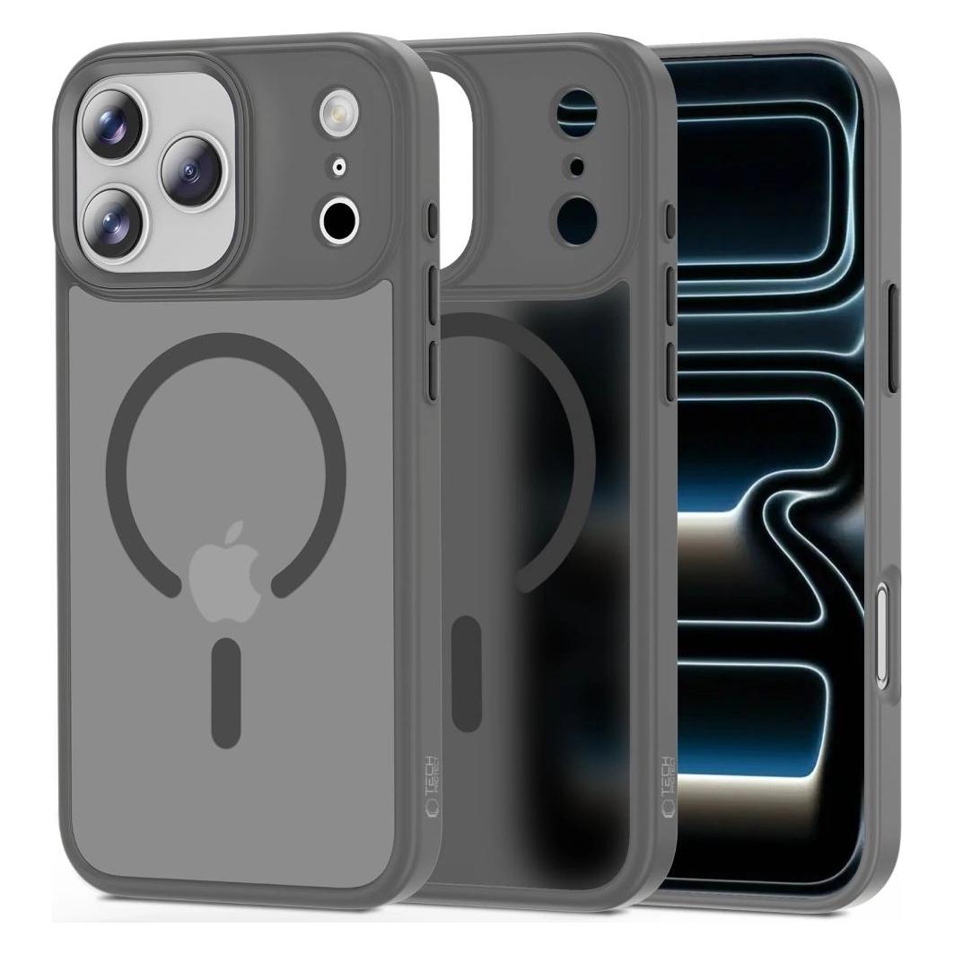 Tech-Protect Magmat Magsafe Iphone 17 Pro Matte Kreidegrau (Apple iPhone 17 Pro) (204883)