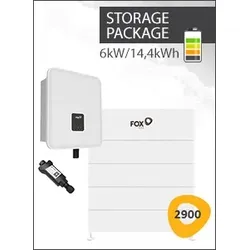 FoxESS '3ph 6kW-Hybrid + ECS 2900 5 '(0% MwSt §12 III UstG)