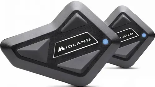 Midland C1410.01 BT Mini Twin Motorrad-Gegensprechanlage Passend für (Helmtyp) alle Helmtypen