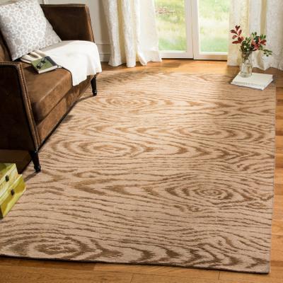 Martha Stewart by SAFAVIEH Faux Bois Silk/ Wool Rug