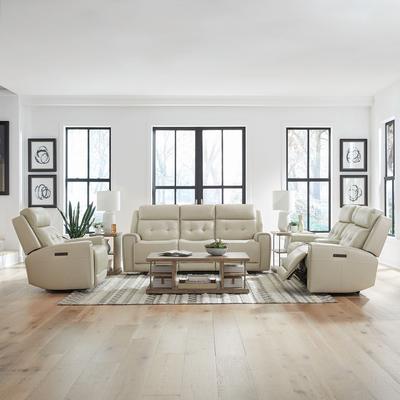 Liberty Furniture Carrington Living Room Sets - Leather Power Sofa, Loveseat, Recliner