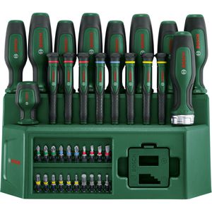 Bosch Schraubendreher Mixed 1600A02Z9L, Set, Feinmechanik, Schlitz, Kreuz, Torx, 39-teilig