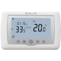 Tellur TLL331151 thermostat WLAN White, Thermostat, Weiss