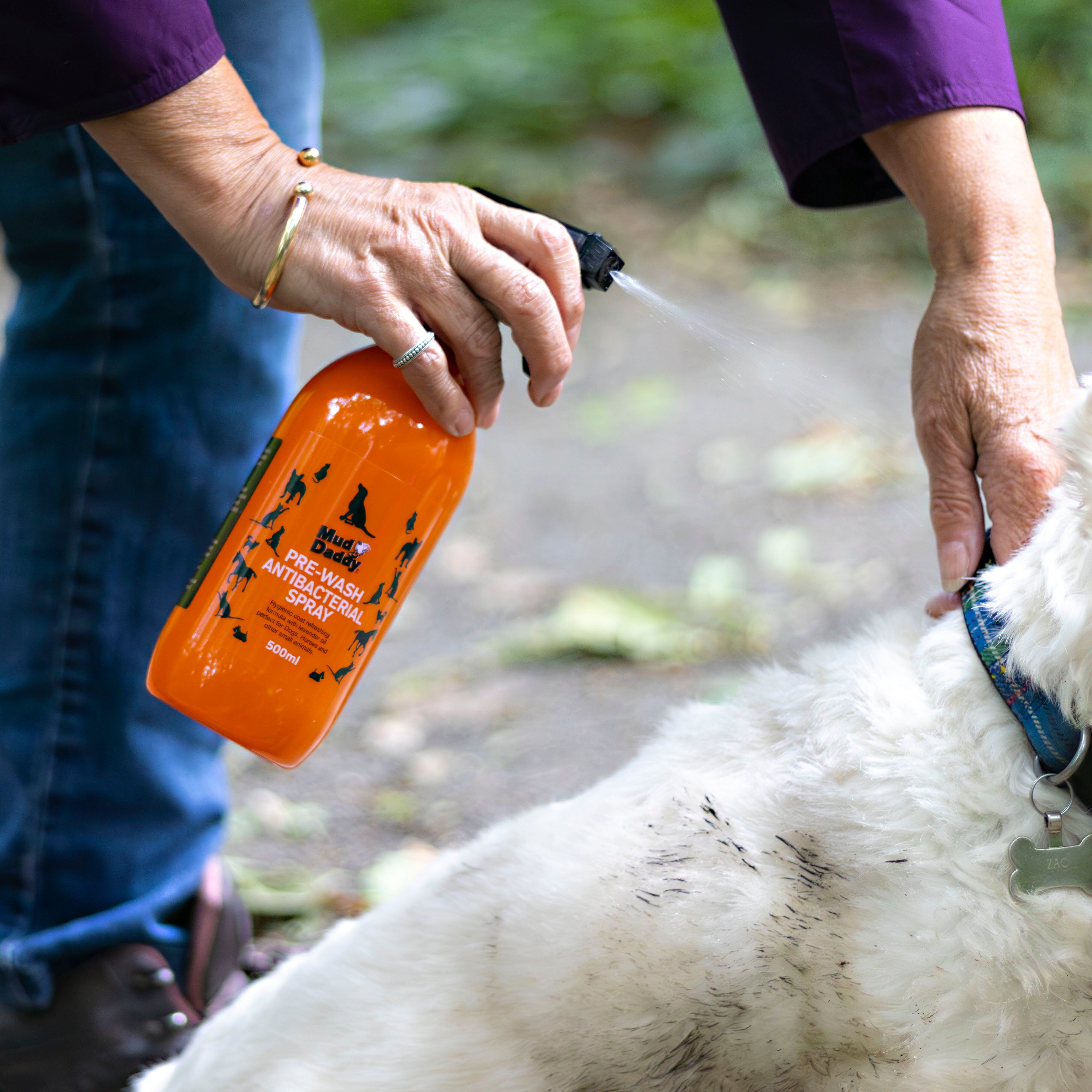 Mud Daddy® Dirty Paws Prewash & Towel Set – For Muddy Paws