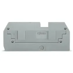 Wago 284-357 Reduzierabdeckplatte,1 mm dick,in Verbindung mit 2-Leiter-Klemmen 284-901,grau 284357  - 25 Stück