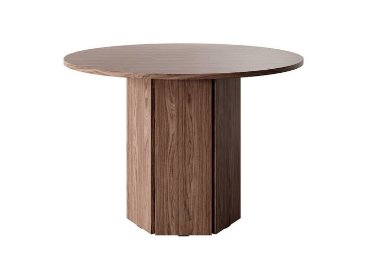 ESSTISCH HEXA Wisconsin Nussbaum 110 cm
