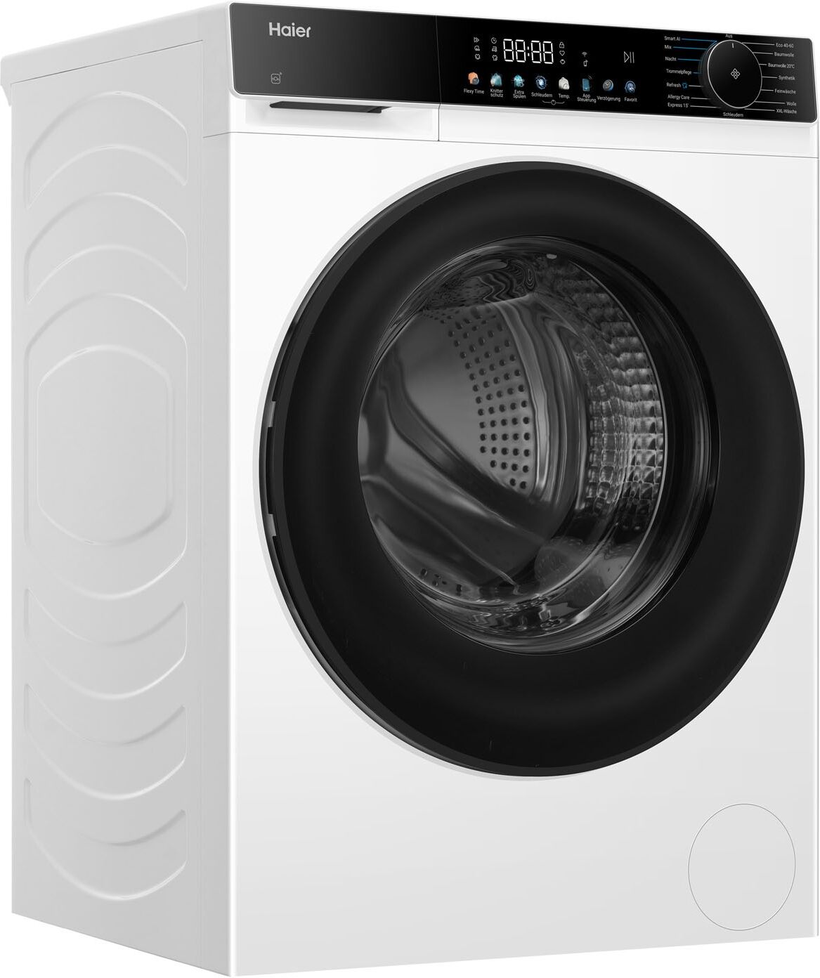 HAIER Waschmaschine "HW90-BP14657TU1", Energieeffizienz: A, weiß, B:59,5cm H:85cm T:50,1cm, Waschmaschinen, Smart AI Automatikprogramm & Wi-Fi, Waschmaschine