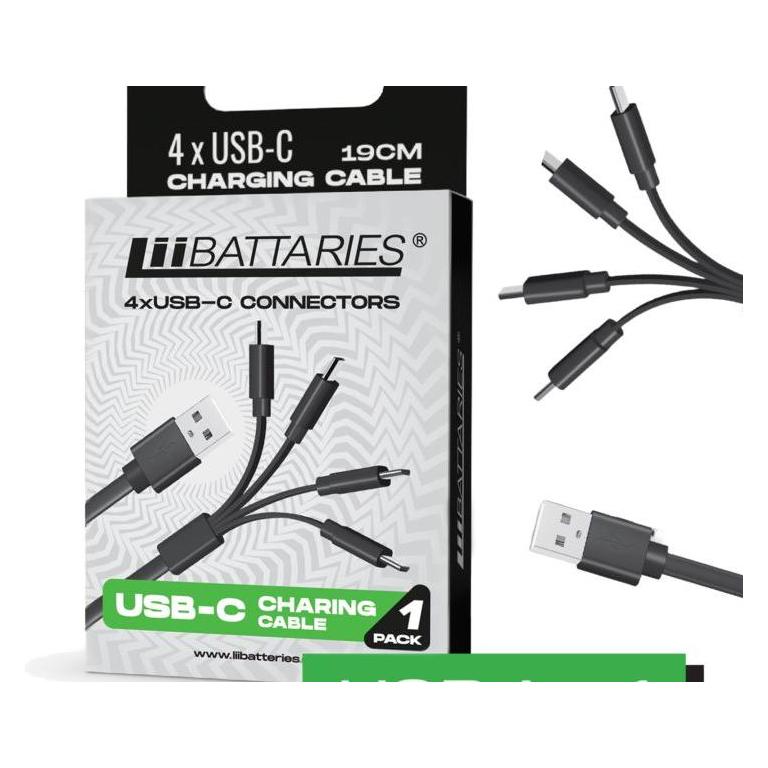 LiiBateries Kabel USB USB-C - USB-C Czarny (9331816667127) (LIB667127)