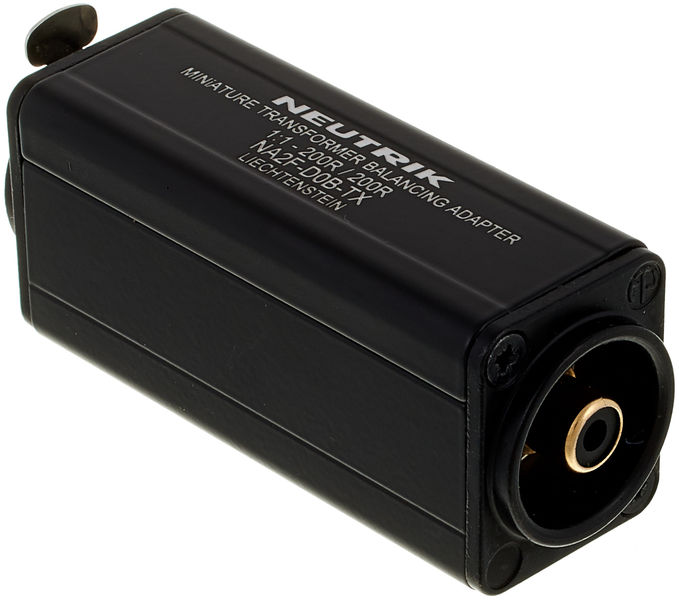 Neutrik NA2 F-D0B-TX nero