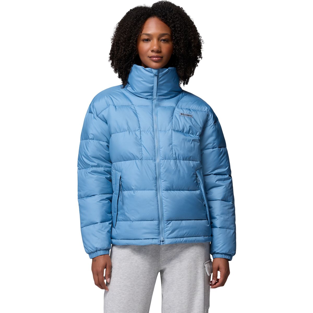 Columbia Women's Pike Lake Insulated Puffer Jacket rainy day (447) M 213359-2133594-447-M