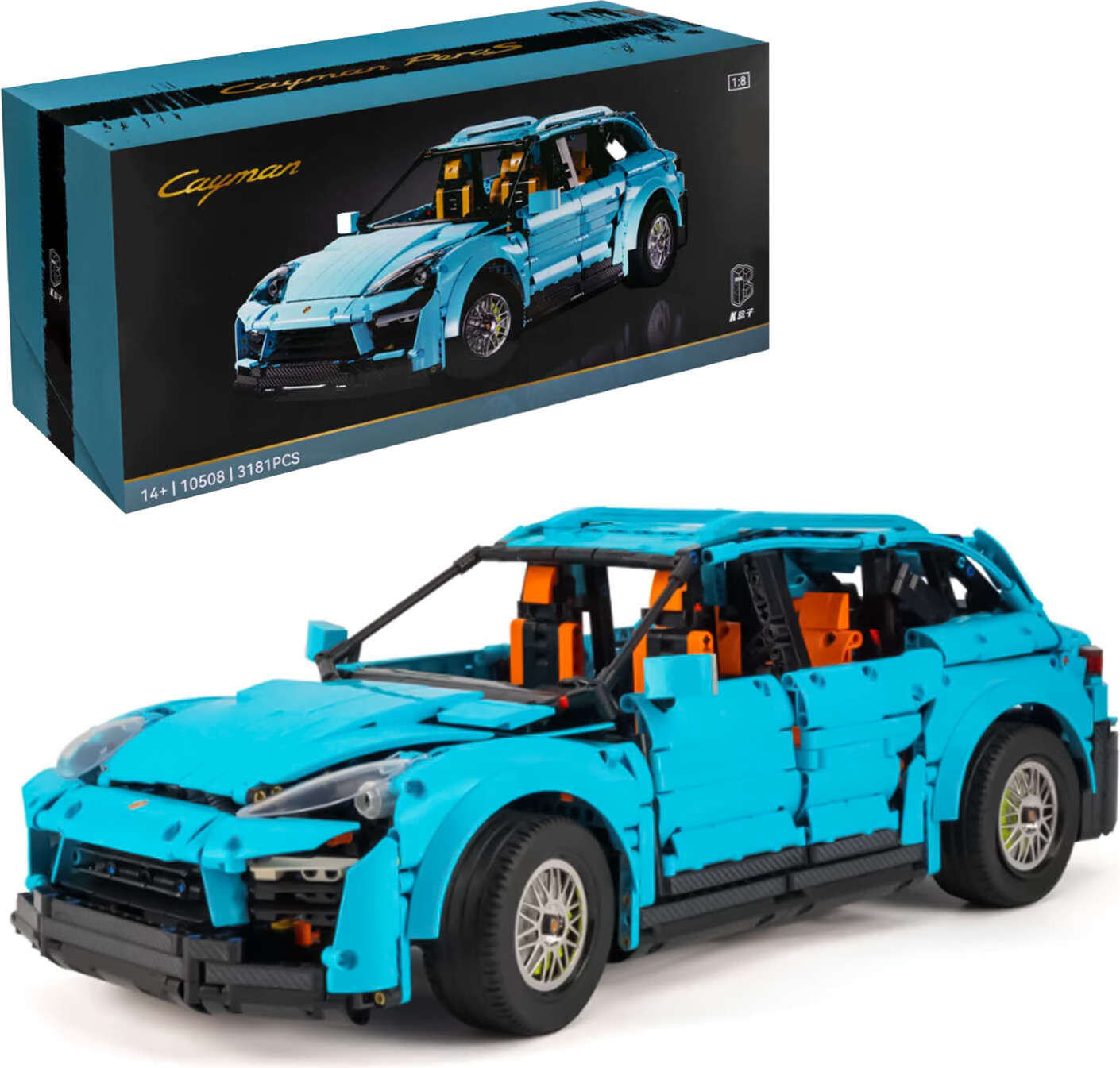 Kbox Model 10508 Porsche Cayenne Sportwagen Bouwstenen Set