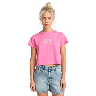T-Shirt BILLABONG "Holiday Soon", Damen, Gr. XS, guava, Obermaterial: 100% Baumwolle., Shirts T-Shirt