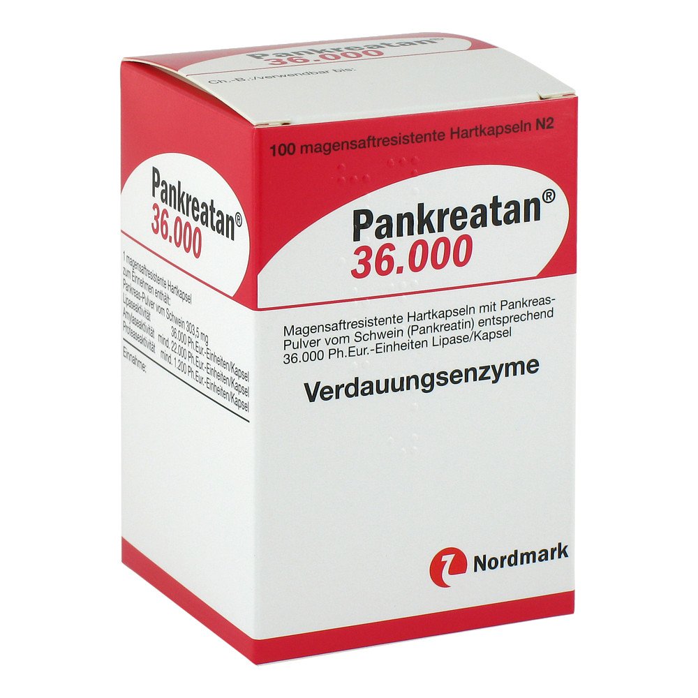 NORDMARK Pharma GmbH Pankreatan 36000 07322132