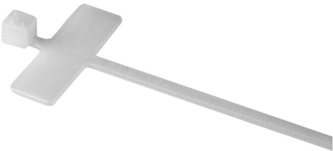 HellermannTyton Colliers de marquage naturel IT18R-PA66-NA-C1 (111-81821)