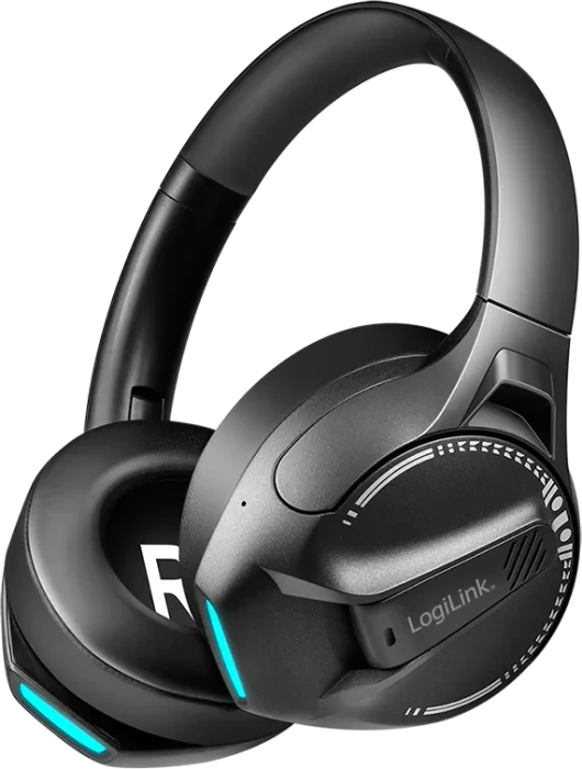 LogiLink Headset Ohrumschließend black wirelless (BT0070)