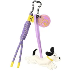 moses Anhänger Dog Charm - weiß