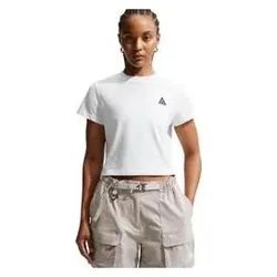 Nike, Damen, Sportshirt, ACG Crop-T-Shirt, weiss, Damen (S), Weiss