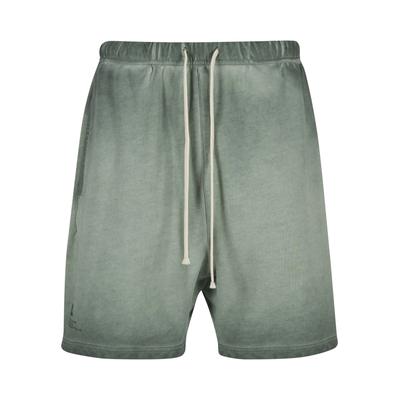 Shorts ANOTHER COTTON LAB "Another Cotton Lab Another Signature Washed Oversized Shorts", Herren, Gr. M, US-Größen, grün, 100% Baumwolle, oversize, Hosen Shorts