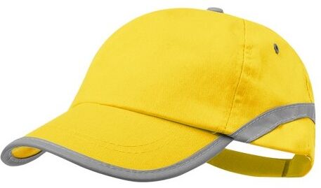 Casquette personnalisé bandes réfléchissantes Tarea coton jaune