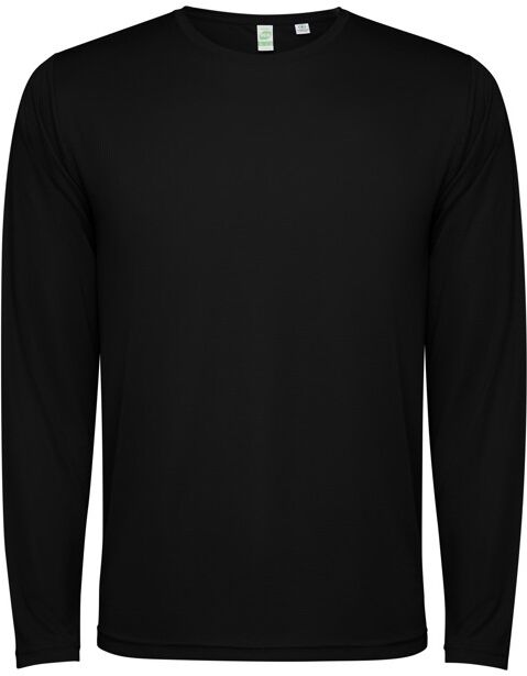 T-shirt technique publicitaire antibactérien Estoril L/S noir S