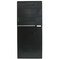 LC-Power LC Power LC-7041B-ON (ATX, mATX, Mini-ITX), PC Gehäuse, Schwarz