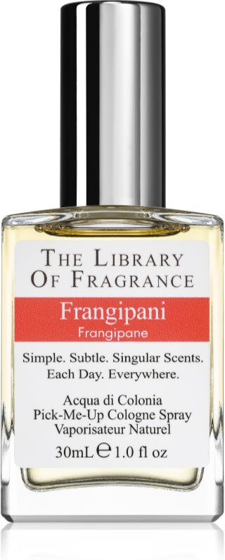 The Library of Fragrance Frangipani Eau de Cologne for women 30 ml