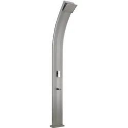 Steinbach Swimming Pool Solardusche "Slim Line Deluxe",silber,