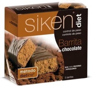 Siken BARRITA DE CHOCOLATE 5 x 36g Chocolate