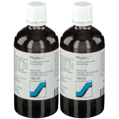 Phyto L Tropfen 2x 2x100 ml