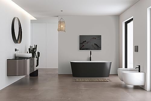 A.S. Création Canvasafbeelding Dieren - Moderne Wanddecoratie - Grijs/Bruin - 90 x 60 cm