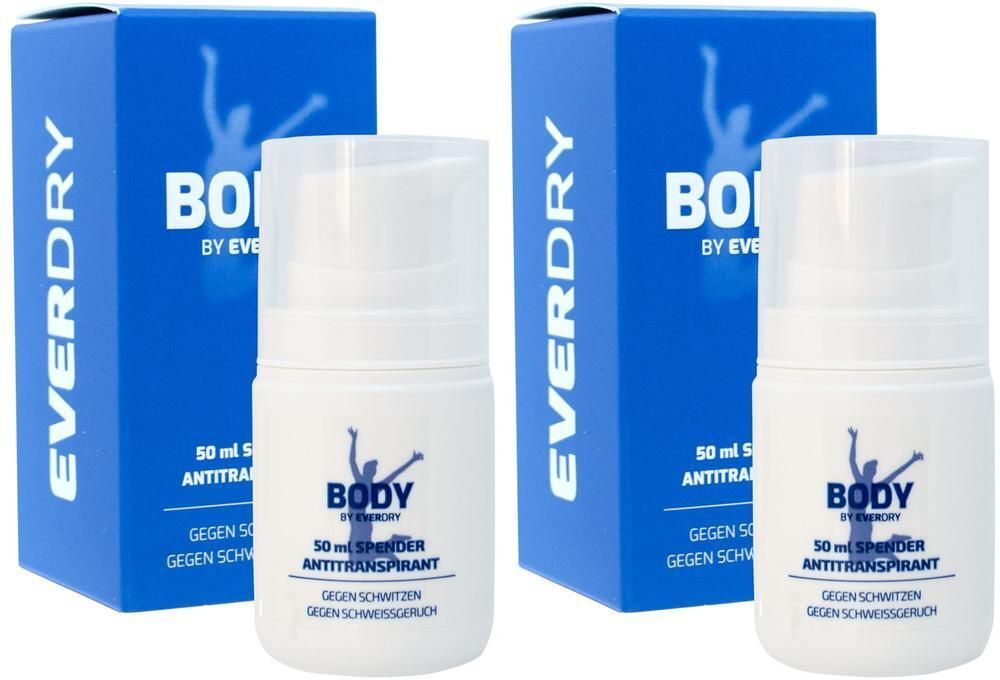 Everdry Antitranspirant Body im Spender 2x 2x50 ml Körperpflege