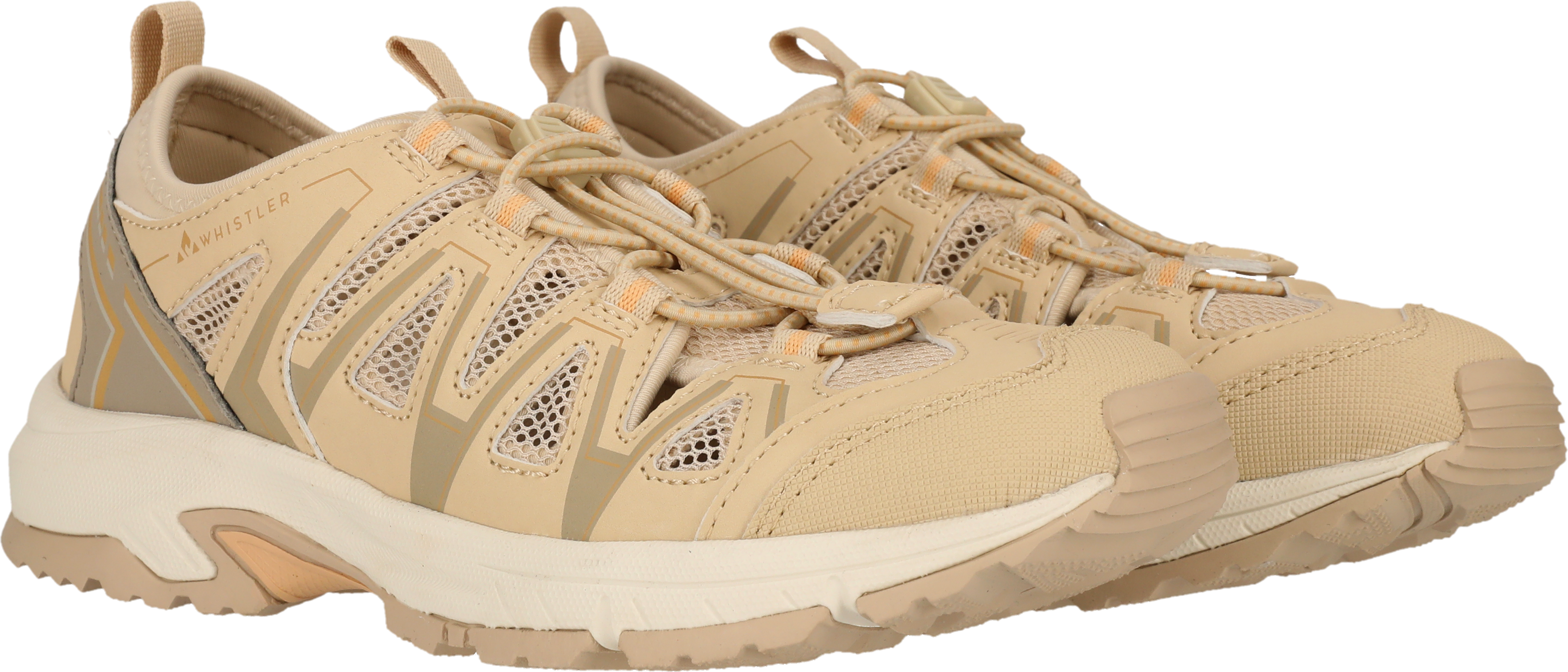 Sandale WHISTLER "PUENTE W SHOE", Herren, Gr. 39, beige, Synthetik, Textil, Schuhe Sandale beige 39