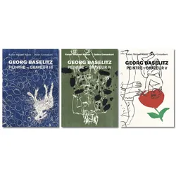 Georg Baselitz: Peintre Graveur III & IV & V, Fachbücher von Detlev Gretenkort, Rainer Michael Mason