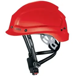 uvex pheos alpine Schutzhelm mit Lüftung - für Höhenarbeiten u- rettung - Bergsteigerhelm  rot 52 cm - 61 cm - 9773350 - rot