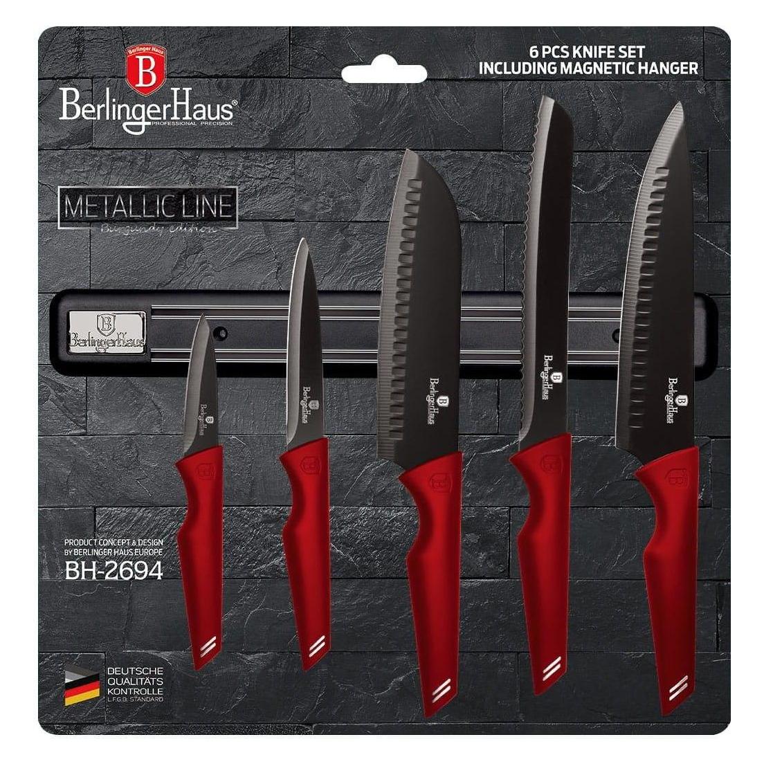 BerlingerHaus Set of 5 kitchen knives (20 cm) (KNFF3036)