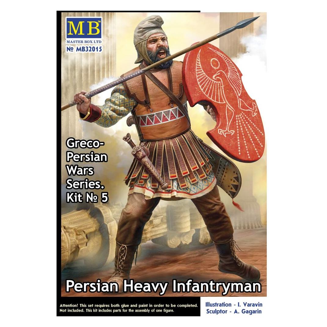 Master Box Greco-Persian Wars Series. Kit No. 5. Persian Heavy Infantryman (32015)