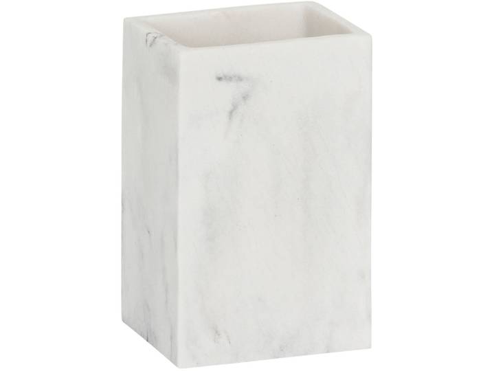 Zahnbecher Fynn weiss Polyresin B 7.2 H 11 cm - Zahnbecher