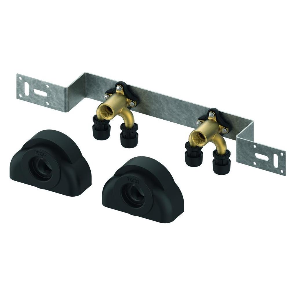 TECE TECElogo-Ax Montageeinheit 150 mm mit U-Doppelwandsch. Dim.16xRp1/2",Si-Bronze (8804004)