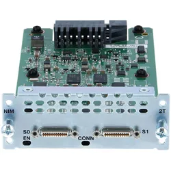 Cisco 2-Port Serial Wan Interface (2 Ports), Netzwerk Switch, Schwarz