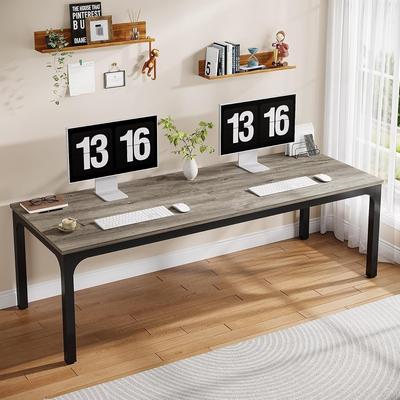 Envelor "Tribesigns Rectangle Executive Desk, 78.7"" Computer Desk 6FT Conference Table"