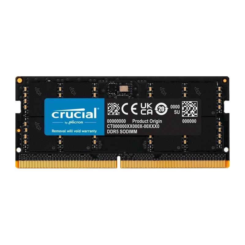 32GB Crucial Tray DDR5-5600 SO-DIMM CL46 Single