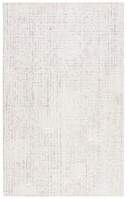 SAFAVIEH Handmade Ebony Marian Modern Floral Wool Rug