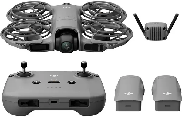 DJI Neo 2 Fly More Combo with RC-N3 Remote Controller - Grey, New